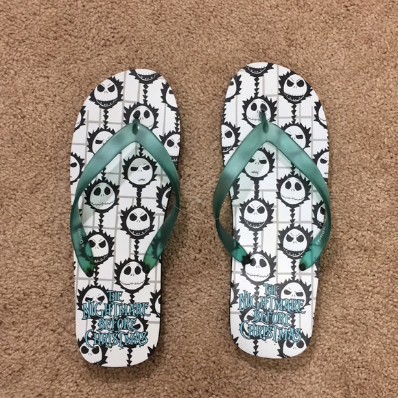 nightmare before christmas flip flops